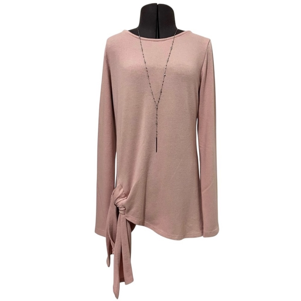 Karen Kane Long Sleeve Side Tie Sweater Size S